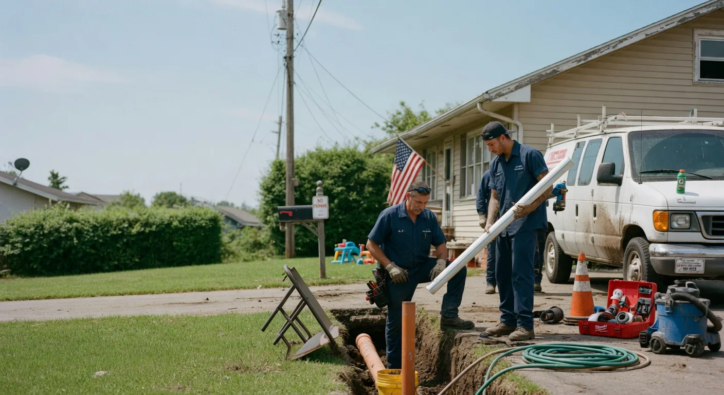 Sewer Line Inspection in Terlton, OK